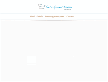 Tablet Screenshot of grupogourmetnautico.com